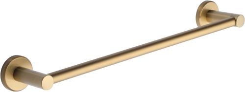 Click Here To Enlarge This Photo Of OXF-TOWEL-45-SB M&period;Marcus 'Oxford' Single Towel Rail 450mm Satin Brass Finish