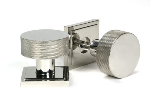 Click Here To Enlarge This Photo Of 46809 From the Anvil Polished Marine SS &lpar;316&rpar; Brompton Mortice&sol;Rim Knob Set &lpar;Square&rpar;