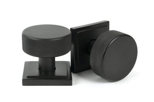 Click Here To Enlarge This Photo Of 46789 From the Anvil Aged Bronze Brompton Mortice&sol;Rim Knob Set &lpar;Square&rpar;
