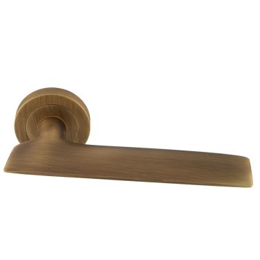Click Here To Enlarge This Photo Of HYD5AB - Carlisle Brass Manital 'Hygge due' Lever on Round Rose - Antique Brass