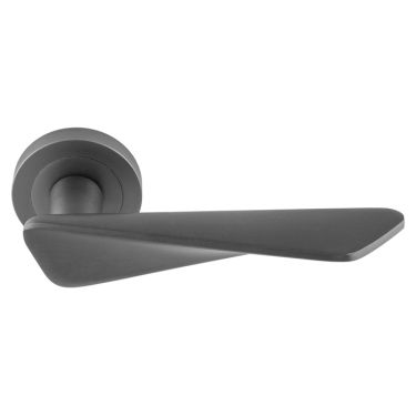 Click Here To Enlarge This Photo Of IN5ANT - Carlisle Brass Manital 'Intona' Lever on Round Rose - Anthracite