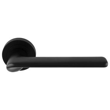 Click Here To Enlarge This Photo Of VX5BLK - Carlisle Brass Manital 'Vortex' Lever on Round Rose - Matt Black