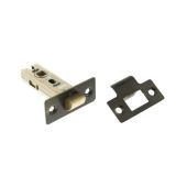 Atlantic - ALCE25UDB Fire Rated CE Marked Bolt Through Tubular Mortice Latch 2&period;5" - Urban Dark Bronze