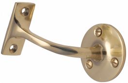 V1030 64-PB Heritage Brass Handrail Bracket 2 &half;" Polished Brass Finish