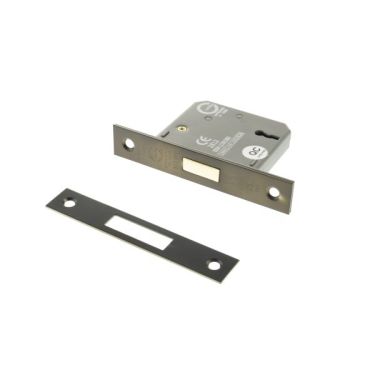 Click Here To Enlarge This Photo Of Atlantic - ALKDEAD3LK3UDB 3 Lever Key Mortice Deadlock &lbrack;CE&rsqb; 3" - Urban Dark Bronze