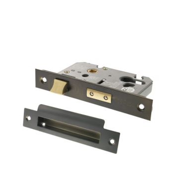 Click Here To Enlarge This Photo Of Atlantic - ALKSASHE25UDB Euro Profile Mortice Sashlock &lbrack;CE&rsqb; 2&period;5" - Urban Dark Bronze