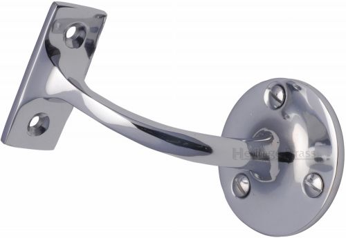 Click Here To Enlarge This Photo Of V1030 64-PC Heritage Brass Handrail Bracket 2 &half;" Polished Chrome Finish