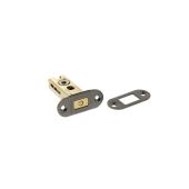Atlantic - ADBRCE25MBN Fire Rated CE Tubular Mortice Deadbolt &lpar;Radius&rpar; 2&period;5" - Matt Gun Metal