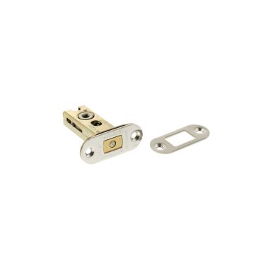 Click Here To Enlarge This Photo Of Atlantic - ADBRCE25PN Fire Rated CE Tubular Mortice Deadbolt &lpar;Radius&rpar; 2&period;5" - Polished Nickel