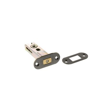 Click Here To Enlarge This Photo Of Atlantic - ADBRCE3MBN Fire Rated CE Tubular Mortice Deadbolt &lpar;Radius&rpar; 3" - Matt Gun Metal