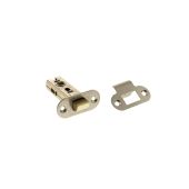 Atlantic - ALRCE25SN Fire Rated CE Tubular Mortice Latch &lpar;Radius&rpar; 2&period;5" - Satin Nickel
