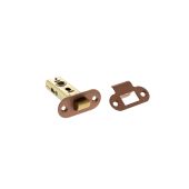 Atlantic - ALRCE25USC Fire Rated CE Tubular Mortice Latch &lpar;Radius&rpar; 2&period;5" - Urban Satin Copper