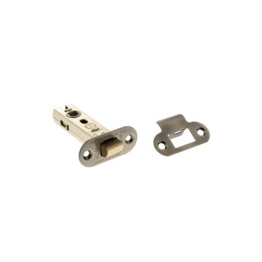 Click Here To Enlarge This Photo Of Atlantic - ALRCE3AB Fire Rated CE Tubular Mortice Latch &lpar;Radius&rpar; 3" - Antique Brass