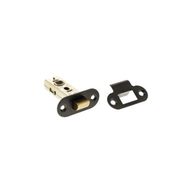 Click Here To Enlarge This Photo Of Atlantic - ALRCE25UDB Fire Rated CE Marked Bolt Through Tubular Mortice Latch &lpar;Radius&rpar; 2&period;5" - Urban Dark Bronze