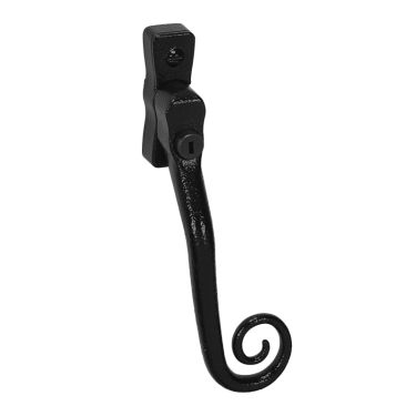 Click Here To Enlarge This Photo Of Curly Tail Lockable Window Espag Handle &lpar;Right Hand&rpar; Textured Black Finish &lpar;CO8477-RH-TMB&rpar;
