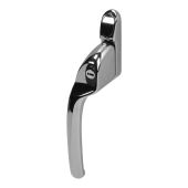 MK2 Connoisseur Offset Left Hand Locking Window Espagnolette Handle&comma; 40mm Spindle&comma; Hardex Chrome Finish &lpar;CS168L-LH-HC&rpar;