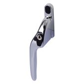 EH10L Left Hand Locking Cranked Espagnolette Window Handle - Polished Chrome &lpar;EH10L-LH-CP&rpar;