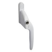 EH10L Right Hand Locking Cranked Espagnolette Window Handle - White  &lpar;EH10L-RH-WH&rpar;