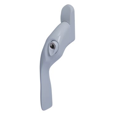 Click Here To Enlarge This Photo Of Kuhlen&trade; Left Hand Locking Cranked Espagnolette Window Handle - White &lpar;EH20L-LH-WH&rpar;