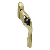 Kuhlen&trade; Right Hand Locking Cranked Espagnolette Window Handle - Polished Chrome &lpar;EH20L-RH-CP&rpar;