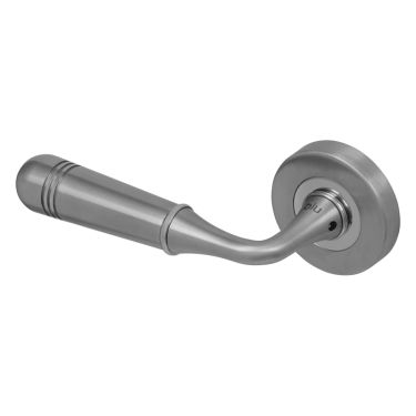 Click Here To Enlarge This Photo Of BLU Performance Opera Lever Door Handle on Round Rose&comma; 55 x 10&period;5mm&comma; 316 Satin Stainless Steel &lpar;TBH100B-SSS&rpar;