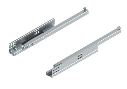 Click Here To Enlarge This Photo Of 550H4000B BLUM TANDEM Single Extension BLUMOTION Drawer Runners &lpar;400mm&rpar; - 30kg