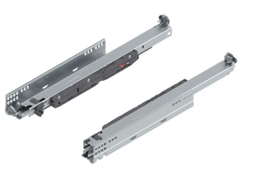Click Here To Enlarge This Photo Of 766H4500S BLUM MOVENTO &lpar;450mm&rpar; Full Extension BLUMOTION S Drawer Runners - 70kg