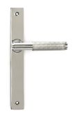 46410 From the Anvil Polished Marine SS &lpar;316&rpar; Brompton Slimline Lever Espag&period; Latch Set - 212mm Screw Centres