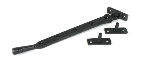Click Here To Enlarge This Photo Of 46479 From the Anvil Matt Black 10" Hammered Newbury Stay