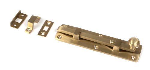 Click Here To Enlarge This Photo Of 50918 From the Anvil Satin Brass 6" Universal Bolt