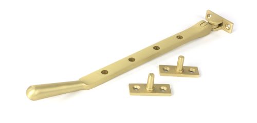 Click Here To Enlarge This Photo Of 50927 From the Anvil Satin Brass 10" Newbury Stay
