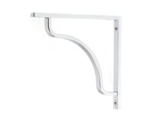 51089 From the Anvil Polished Chrome Abingdon Shelf Bracket &lpar;150mm x 150mm&rpar;