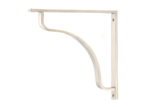 Click Here To Enlarge This Photo Of 51101 From the Anvil Polished Nickel Abingdon Shelf Bracket &lpar;200mm x 200mm&rpar;