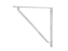 51120 From the Anvil Satin Chrome Barton Shelf Bracket &lpar;200mm x 200mm&rpar;