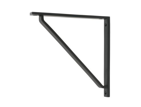 Click Here To Enlarge This Photo Of 51124 From the Anvil Matt Black Barton Shelf Bracket &lpar;200mm x 200mm&rpar;