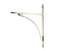 51131 From the Anvil Polished Nickel Apperley Shelf Bracket &lpar;260mm x 200mm&rpar;