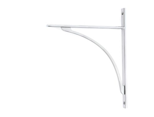Click Here To Enlarge This Photo Of 51139 From the Anvil Polished Chrome Apperley Shelf Bracket &lpar;314mm x 250mm&rpar;