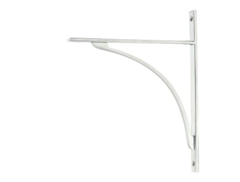 Click Here To Enlarge This Photo Of 51140 From the Anvil Satin Chrome Apperley Shelf Bracket &lpar;314mm x 250mm&rpar;