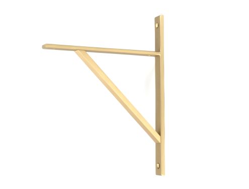 Click Here To Enlarge This Photo Of 51147 From the Anvil Satin Brass Chalfont Shelf Bracket &lpar;260mm x 200mm&rpar;