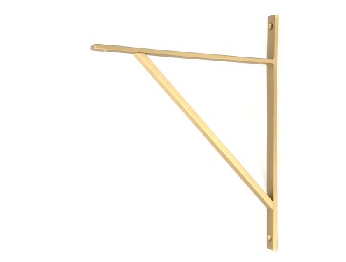Click Here To Enlarge This Photo Of 51157 From the Anvil Satin Brass Chalfont Shelf Bracket &lpar;314mm x 250mm&rpar;