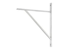 51160 From the Anvil Satin Chrome Chalfont Shelf Bracket &lpar;314mm x 250mm&rpar;