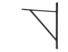 51164 From the Anvil Matt Black Chalfont Shelf Bracket &lpar;314mm x 250mm&rpar;