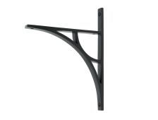 51174 From the Anvil Matt Black Tyne Shelf Bracket &lpar;260mm x 200mm&rpar;