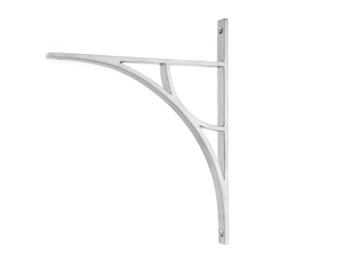 Click Here To Enlarge This Photo Of 51180 From the Anvil Satin Chrome Tyne Shelf Bracket &lpar;314mm x 250mm&rpar;