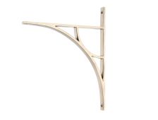 51181 From the Anvil Polished Nickel Tyne Shelf Bracket &lpar;314mm x 250mm&rpar;
