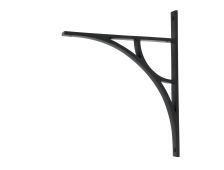 51184 From the Anvil Matt Black Tyne Shelf Bracket &lpar;314mm x 250mm&rpar;