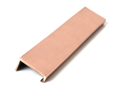 Click Here To Enlarge This Photo Of 51219 From the Anvil Polished Bronze 200mm Plain Edge Pull