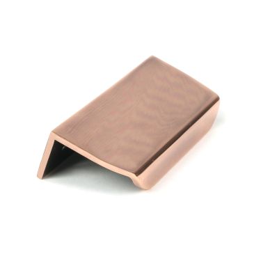 Click Here To Enlarge This Photo Of 51221 From the Anvil Polished Bronze 100mm Moore Edge Pull