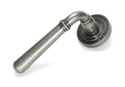 51331 From the Anvil Pewter Newbury Lever on Rose Set &lpar;Art Deco&rpar; - Unsprung