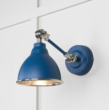 Click Here To Enlarge This Photo Of 49718SU From the Anvil Hammered Nickel Brindley Wall Light in Upstream